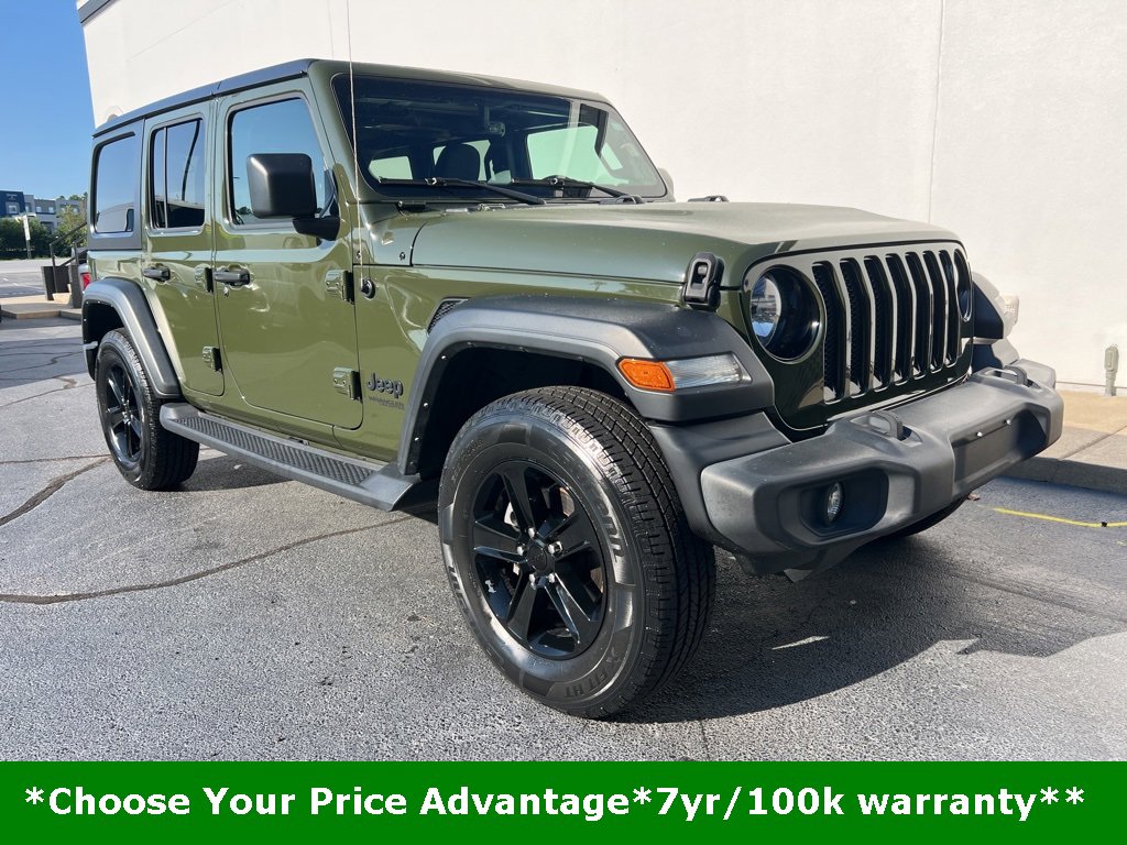 Certified 2021 Jeep Wrangler Unlimited Sport