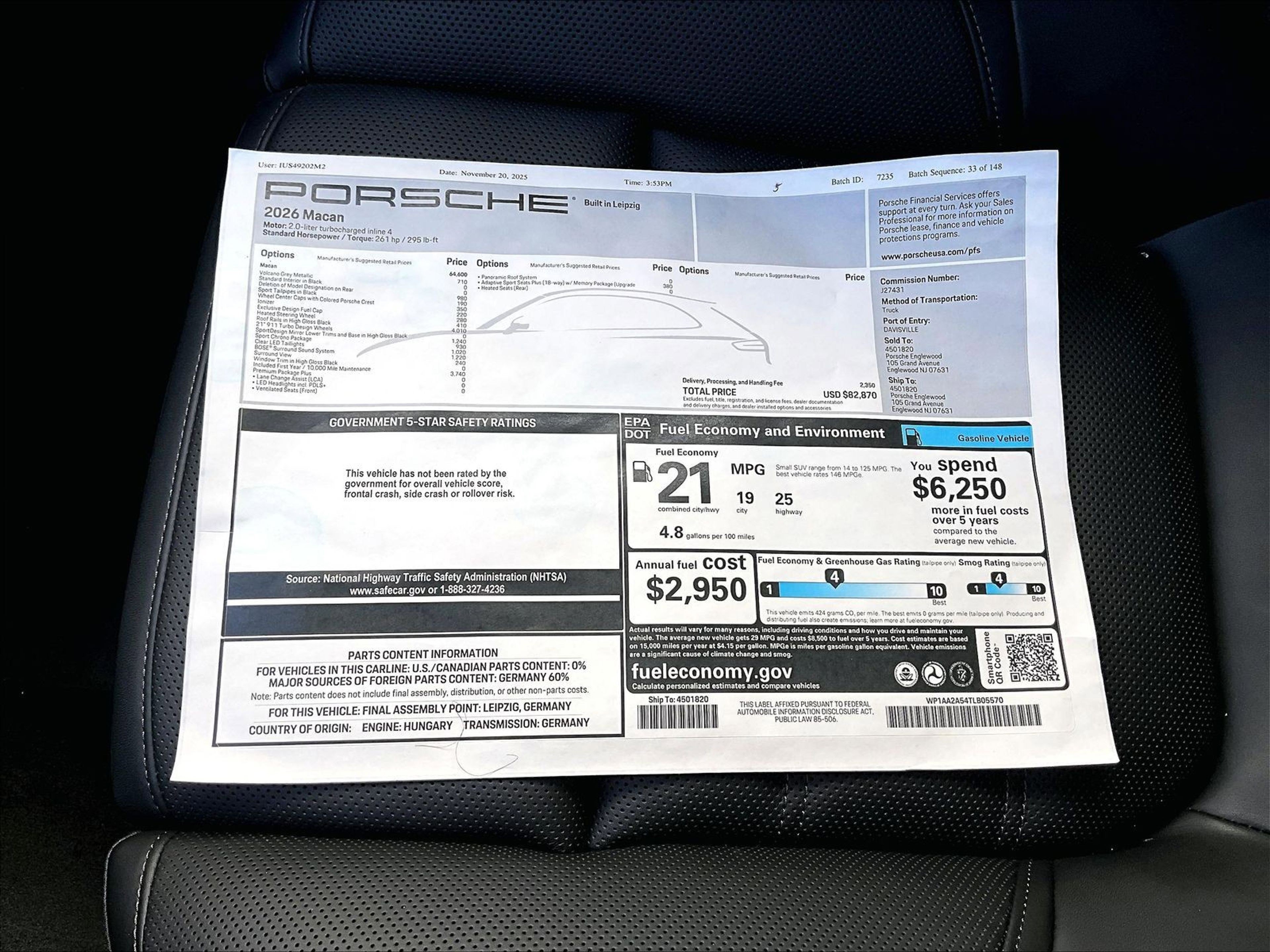 New 2026 Porsche Macan image 14