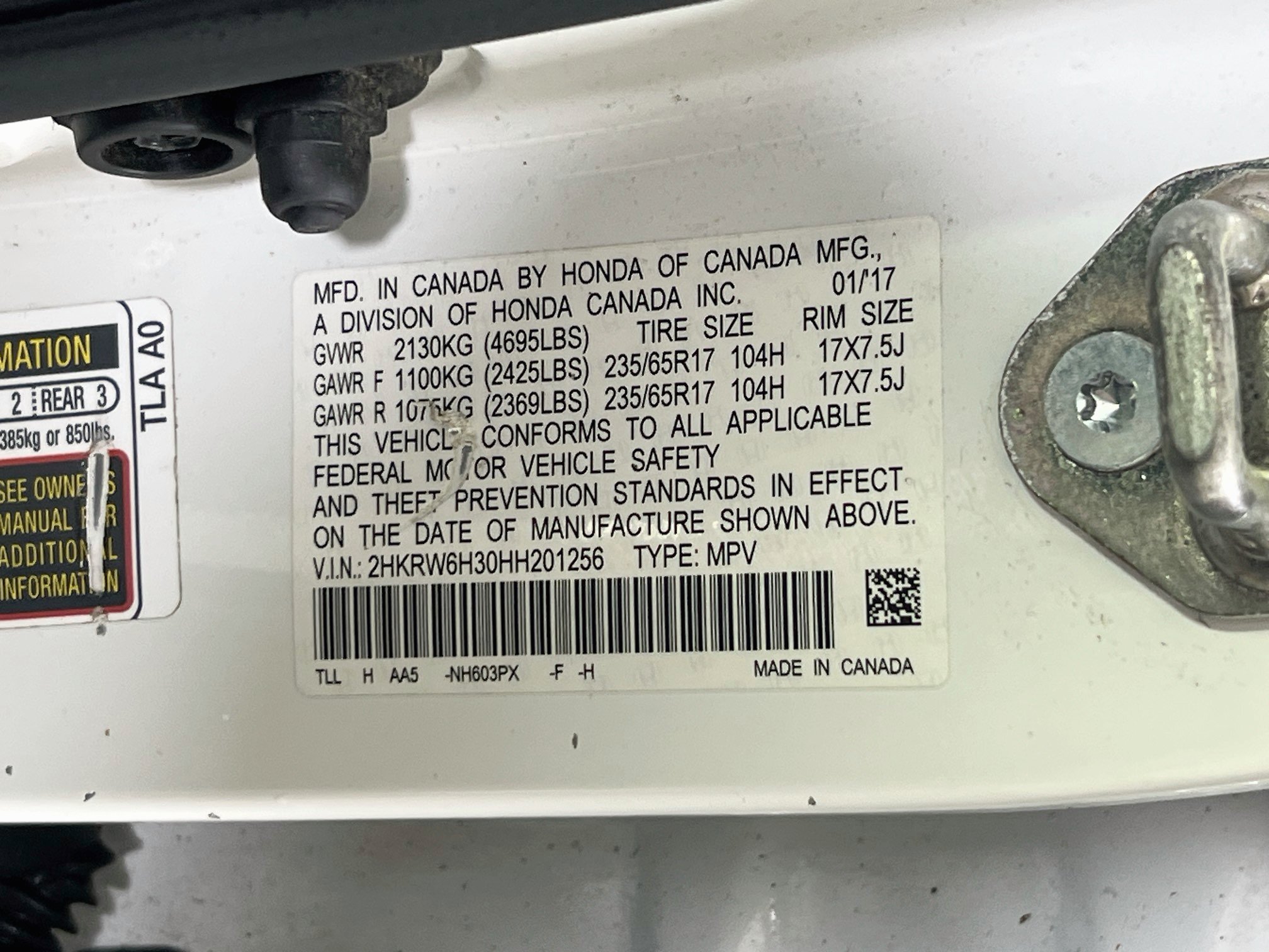 Used 2017 Honda CR-V LX image 29