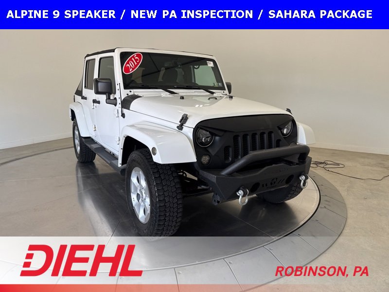 Used 2015 Jeep Wrangler Unlimited Sahara w/ Connectivity Group