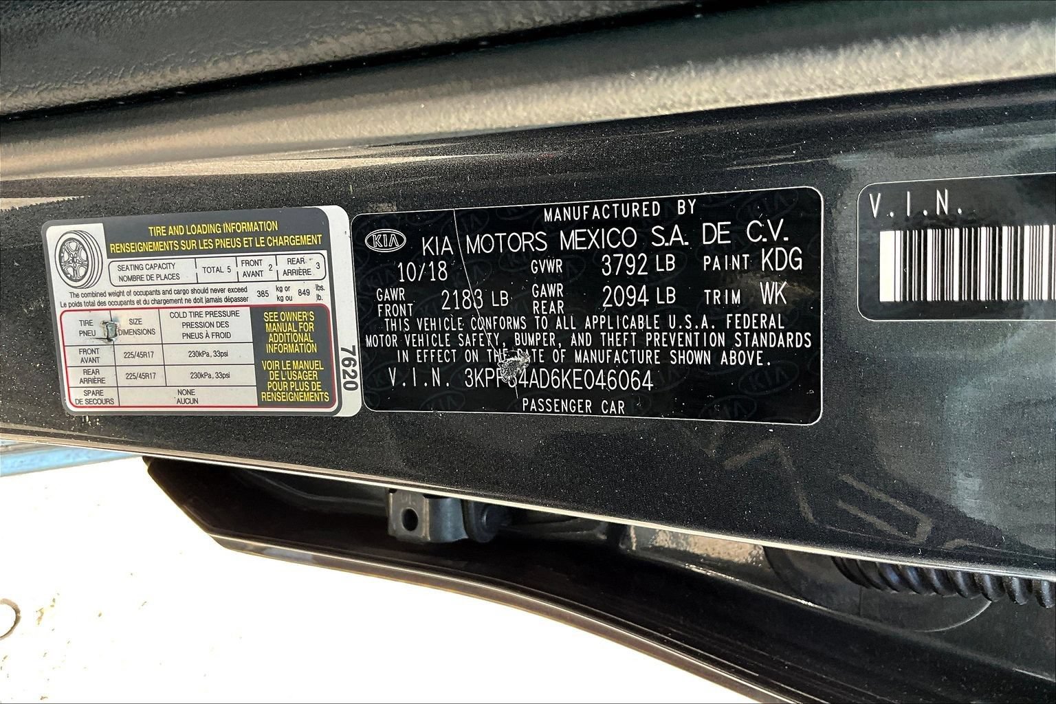 Used 2019 Kia Forte S FWD image 16
