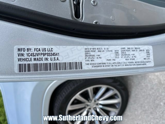 Used 2023 Jeep Grand Wagoneer Series II w/ Flexible Seating Group AWD/4WD image 64