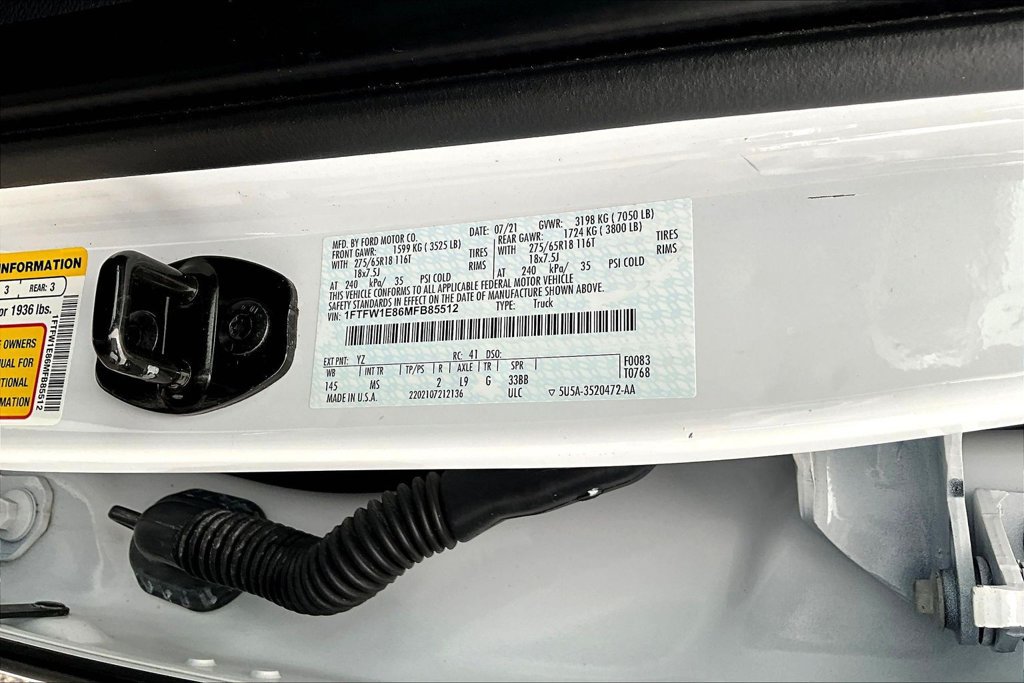 Certified 2021 Ford F150 4x4 SuperCrew image 21