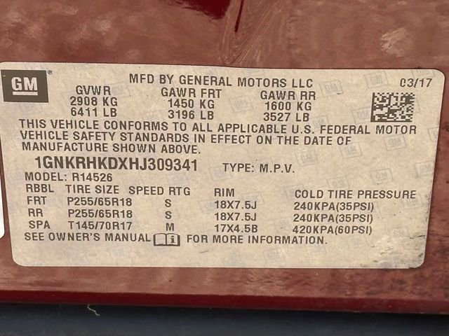 Used 2017 Chevrolet Traverse LT FWD image 31