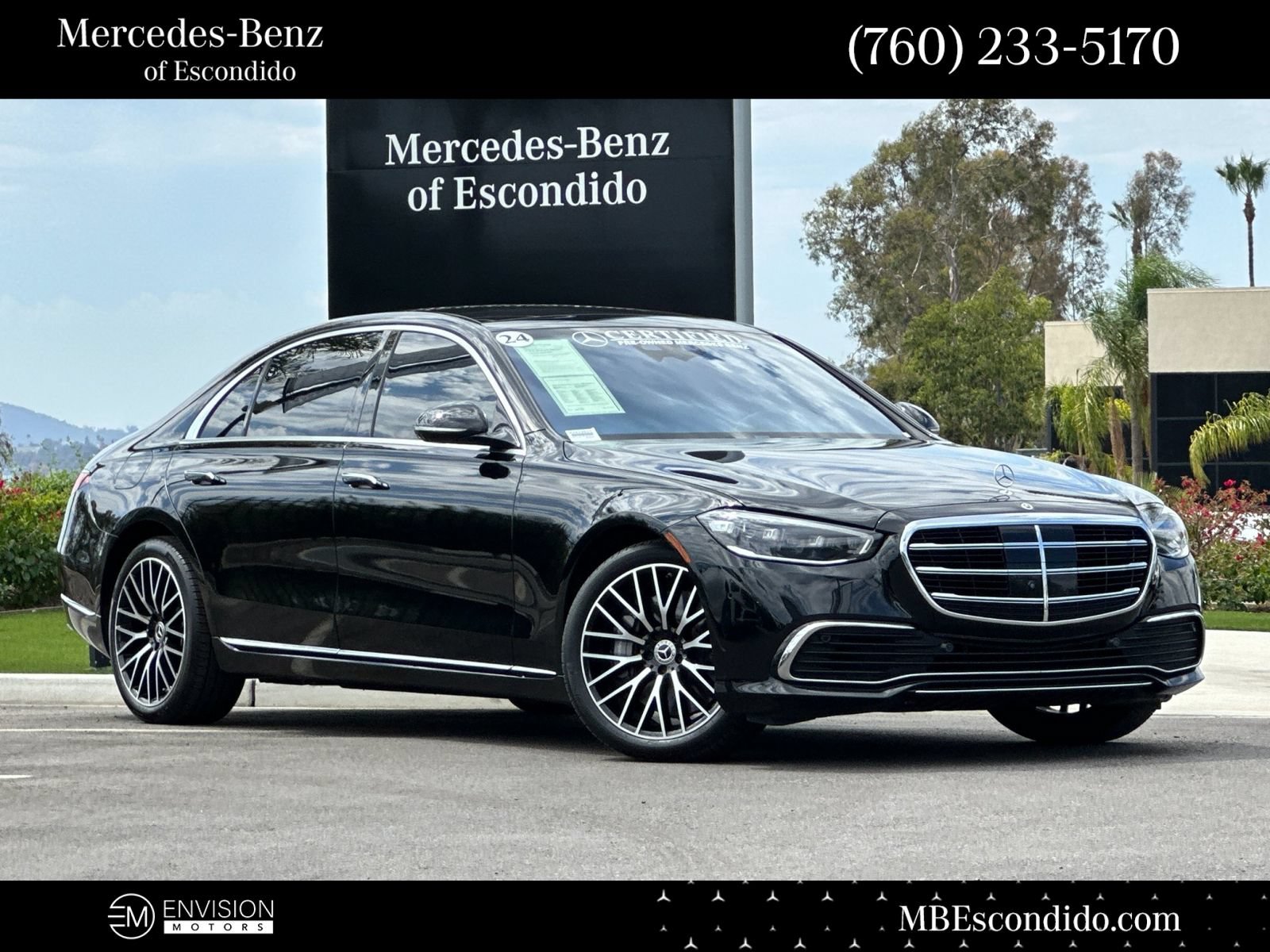 Certified 2024 Mercedes-Benz S 580 4MATIC Sedan image 1