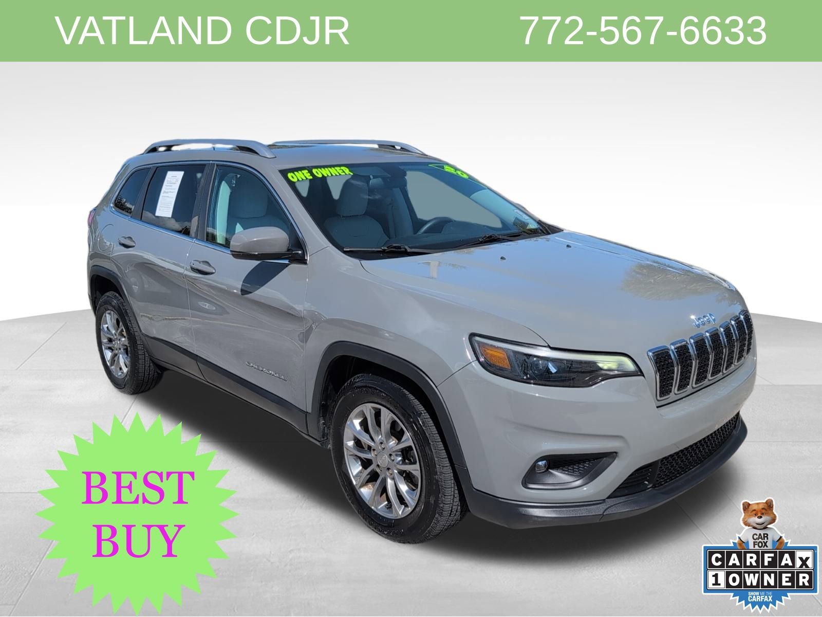 Certified 2020 Jeep Cherokee Latitude Plus