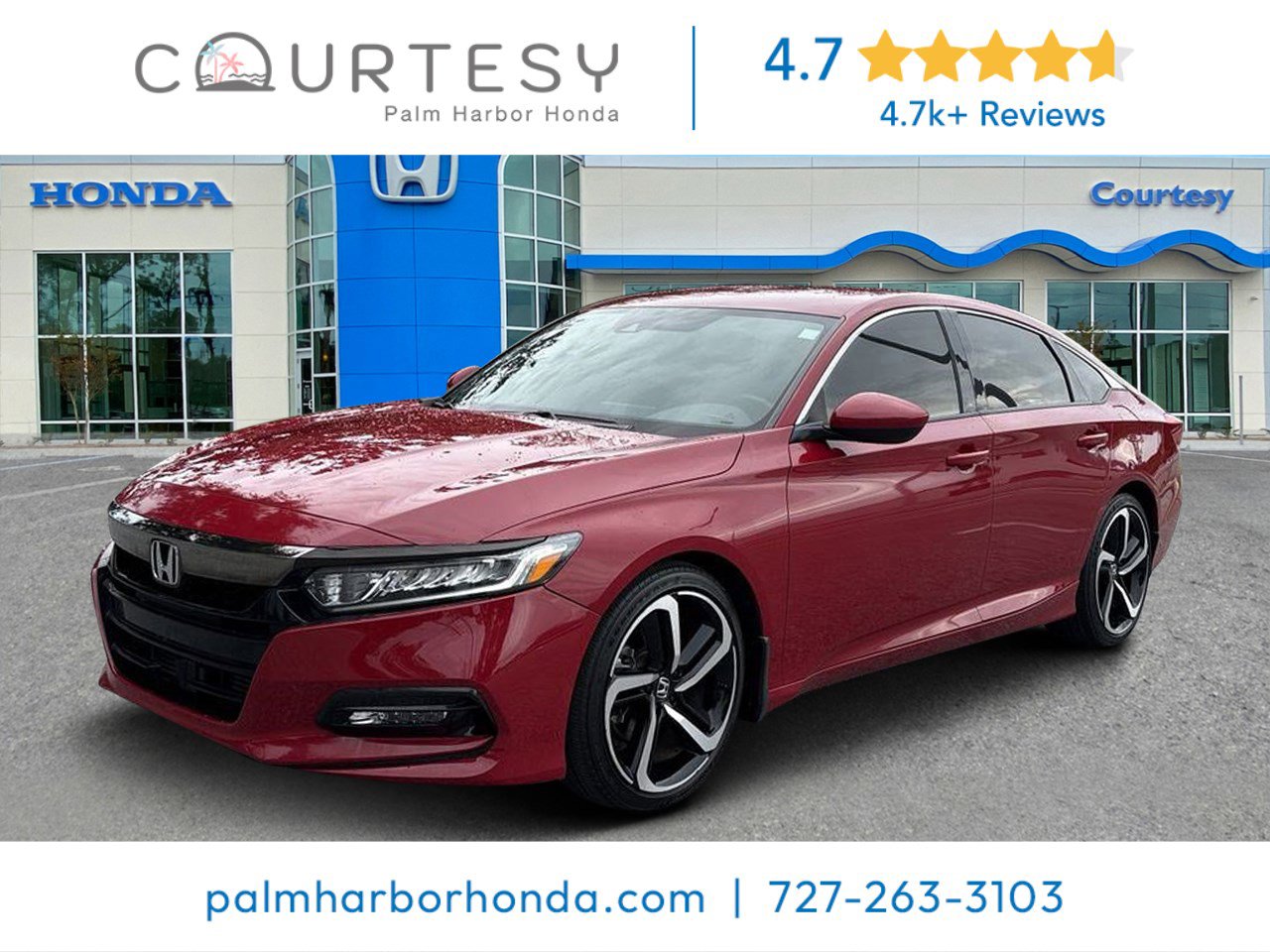 Certified 2019 Honda Accord Sport