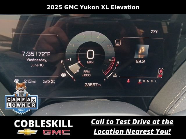 Used 2025 GMC Yukon XL Elevation w/ LPO, Elevation Black Package AWD/4WD image 22