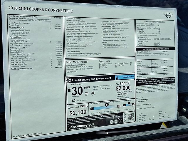 New 2026 MINI Cooper S image 23