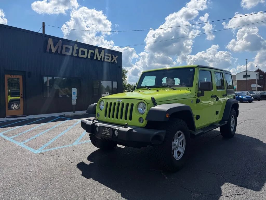 Used 2016 Jeep Wrangler Unlimited Sport w/ Max Tow Package AWD/4WD image 1
