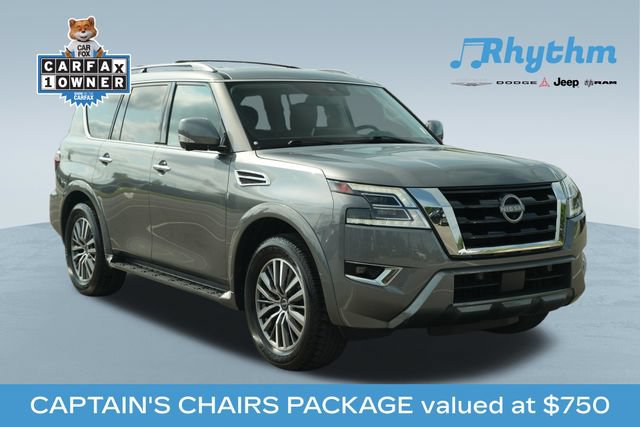 Used 2023 Nissan Armada SL w/ Captain's Chairs Package