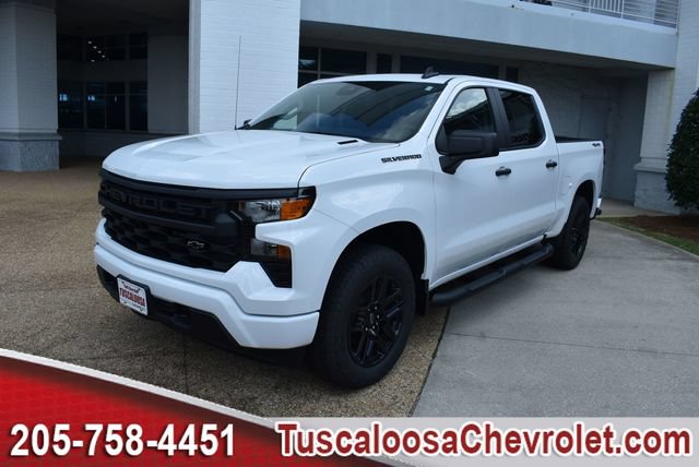 New 2026 Chevrolet Silverado 1500 Custom w/ Turbomax Blackout Package AWD/4WD image 5
