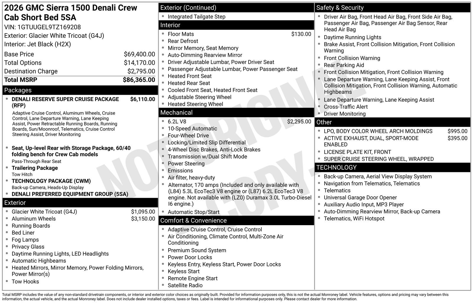 New 2026 GMC Sierra 1500 Denali image 10