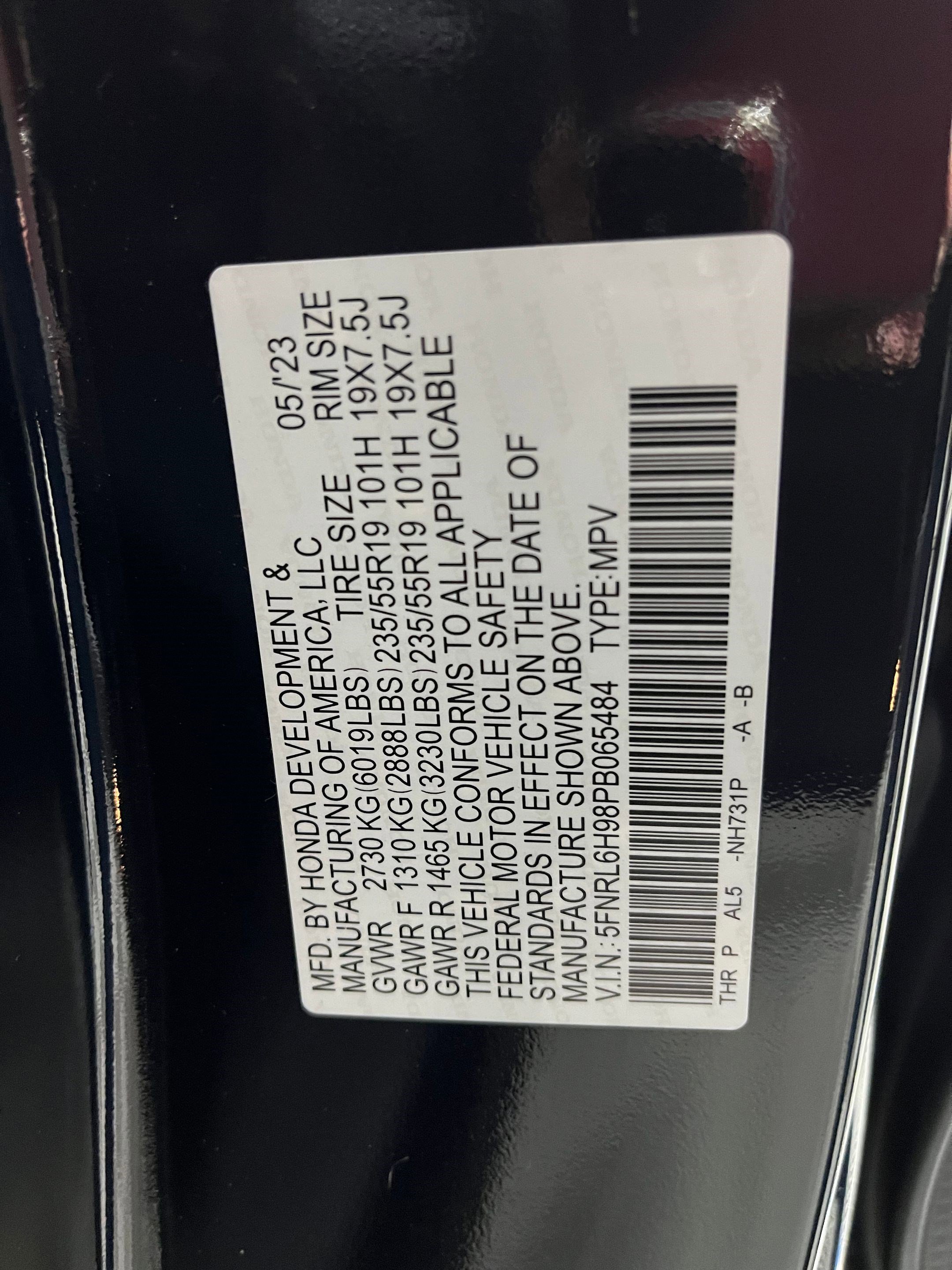 Certified 2023 Honda Odyssey Elite image 17