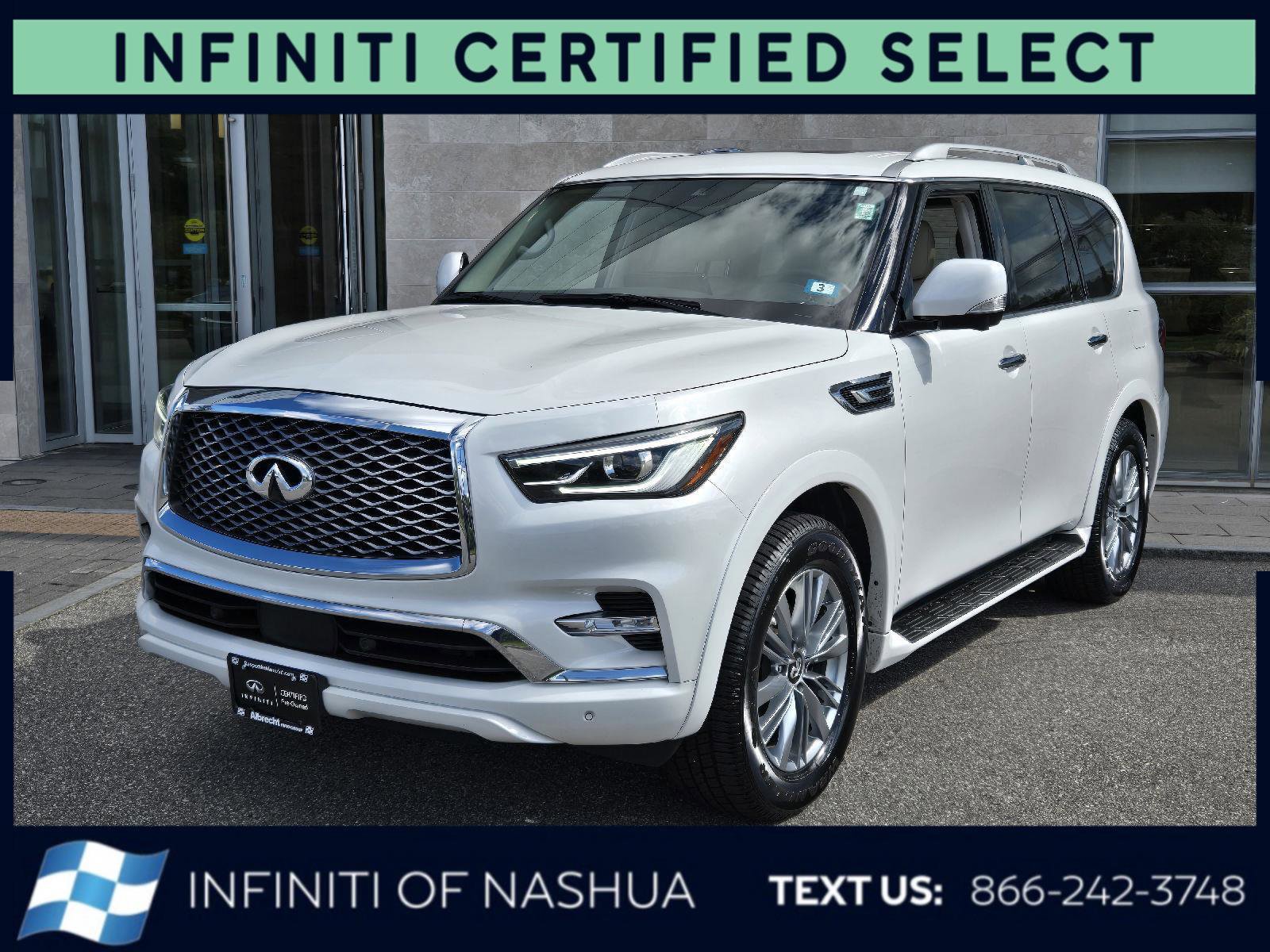 Used 2022 INFINITI QX80 Luxe w/ Cargo Package