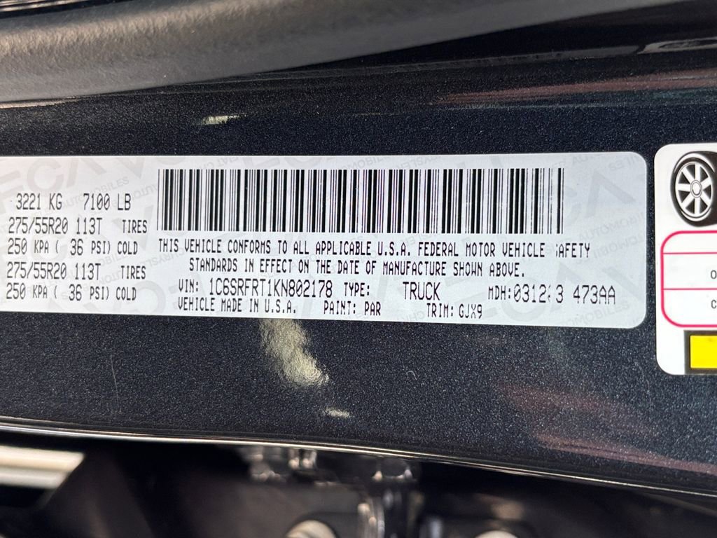 Used 2019 RAM 1500 Laramie AWD/4WD image 36