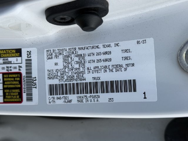 Used 2023 Toyota Tundra SR5 AWD/4WD image 34