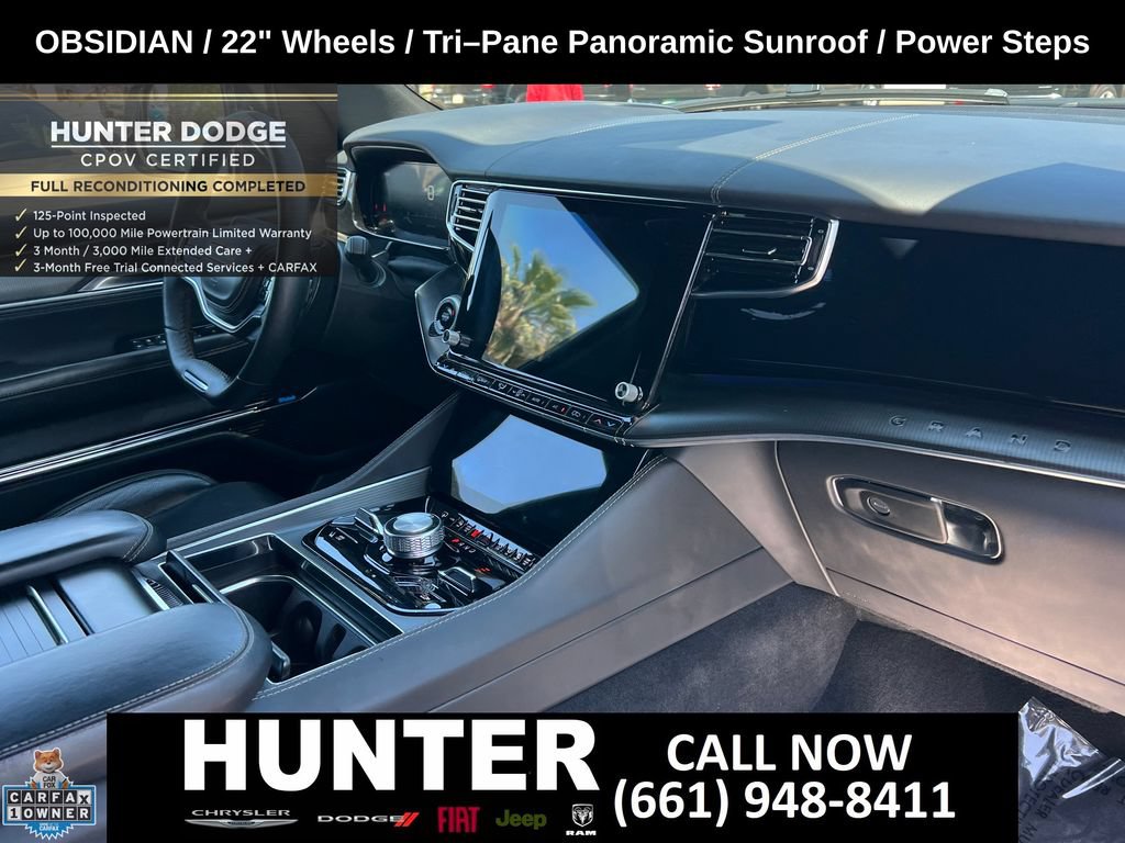 Certified 2024 Jeep Grand Wagoneer L Series II w/ Quick Order Packagew 28T AWD/4WD image 14