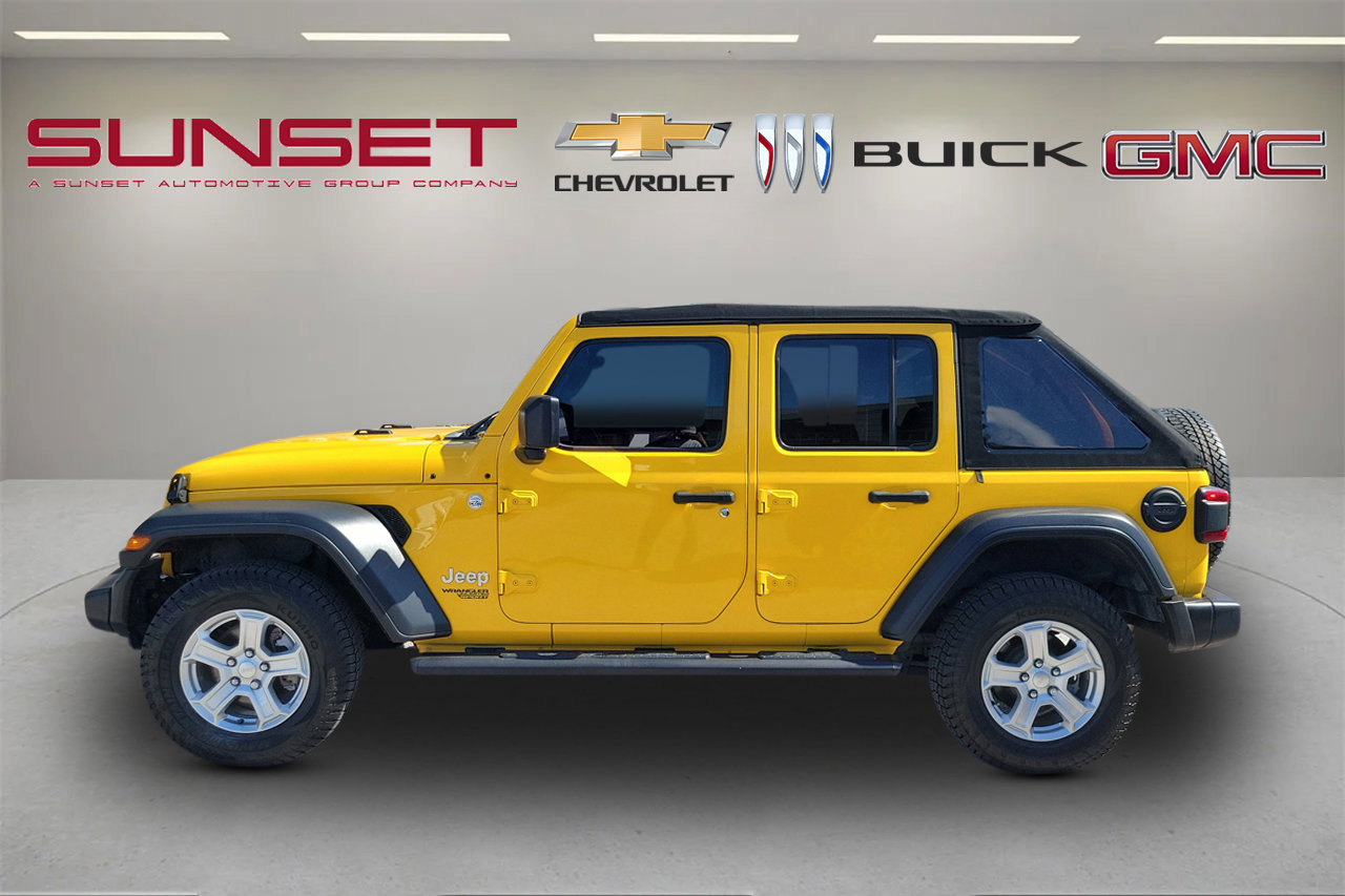 Used 2018 Jeep Wrangler Unlimited Sport S AWD/4WD image 7