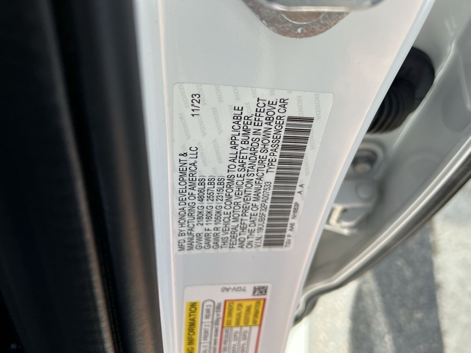 Certified 2023 Acura TLX FWD image 28