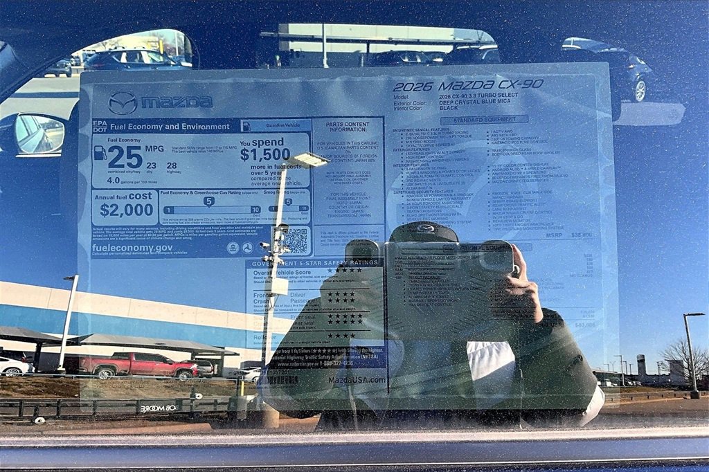 New 2026 MAZDA CX-90 3.3 Turbo w/ Select Package image 13