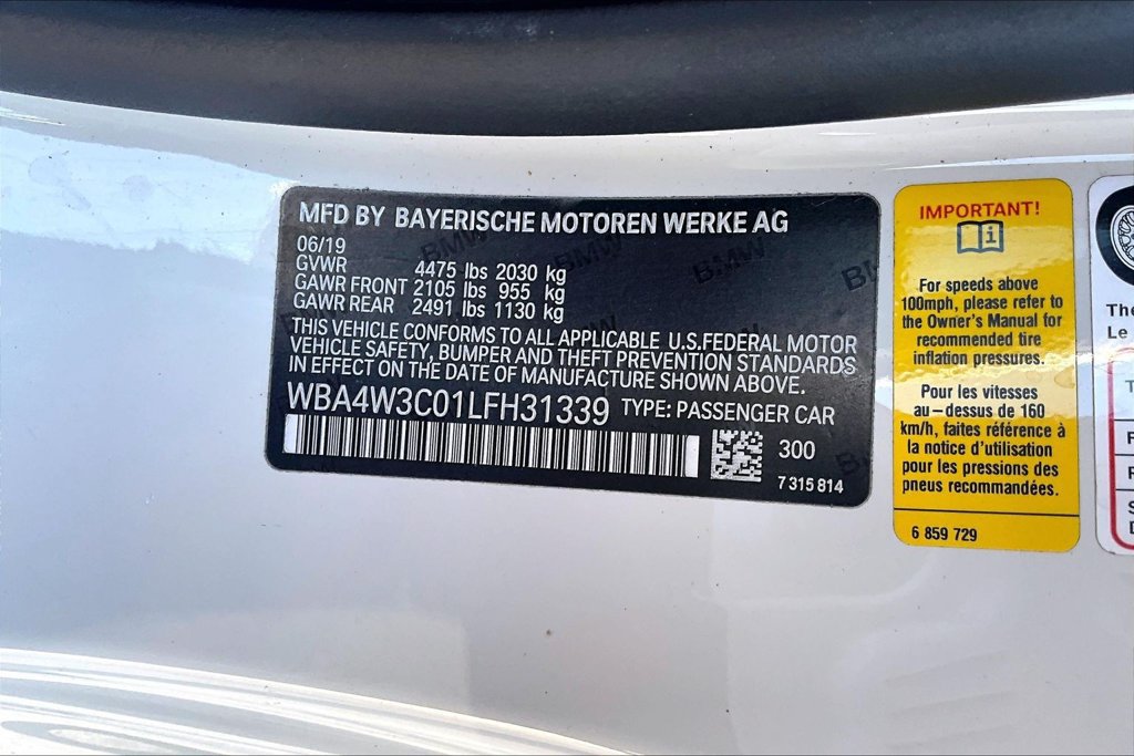 Used 2020 BMW 430i Coupe w/ Convenience Package RWD image 3