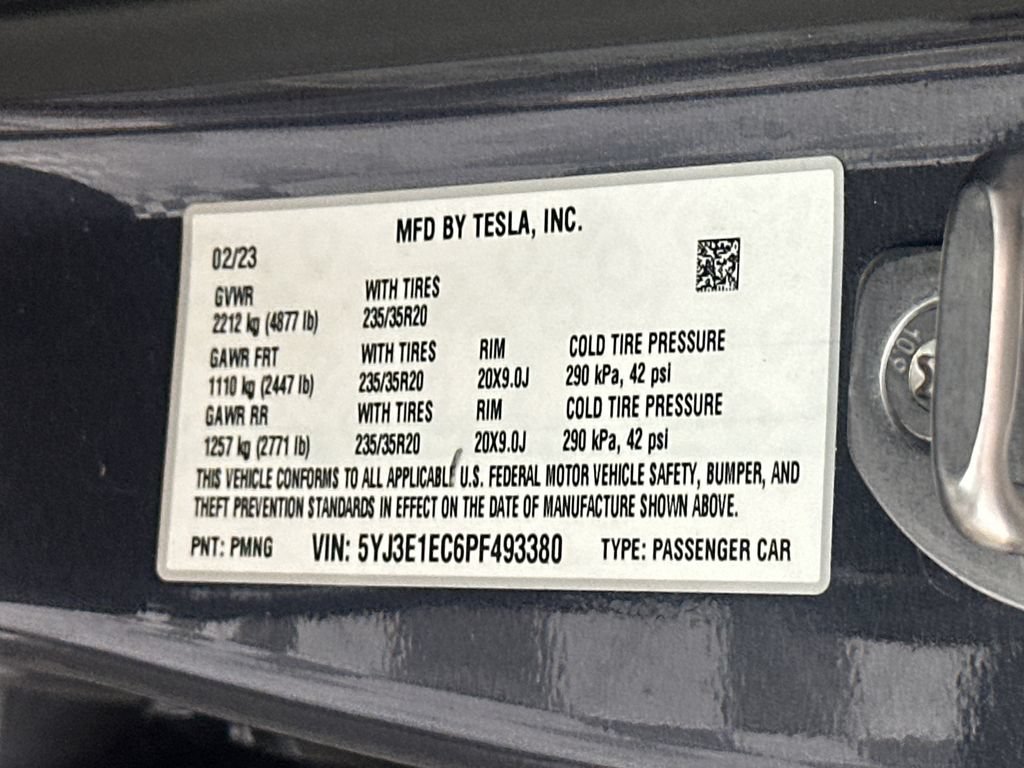 Used 2023 Tesla Model 3 Performance AWD/4WD image 9