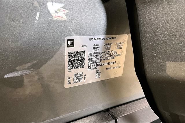 New 2026 Chevrolet Tahoe RST w/ Comfort Package AWD/4WD image 13