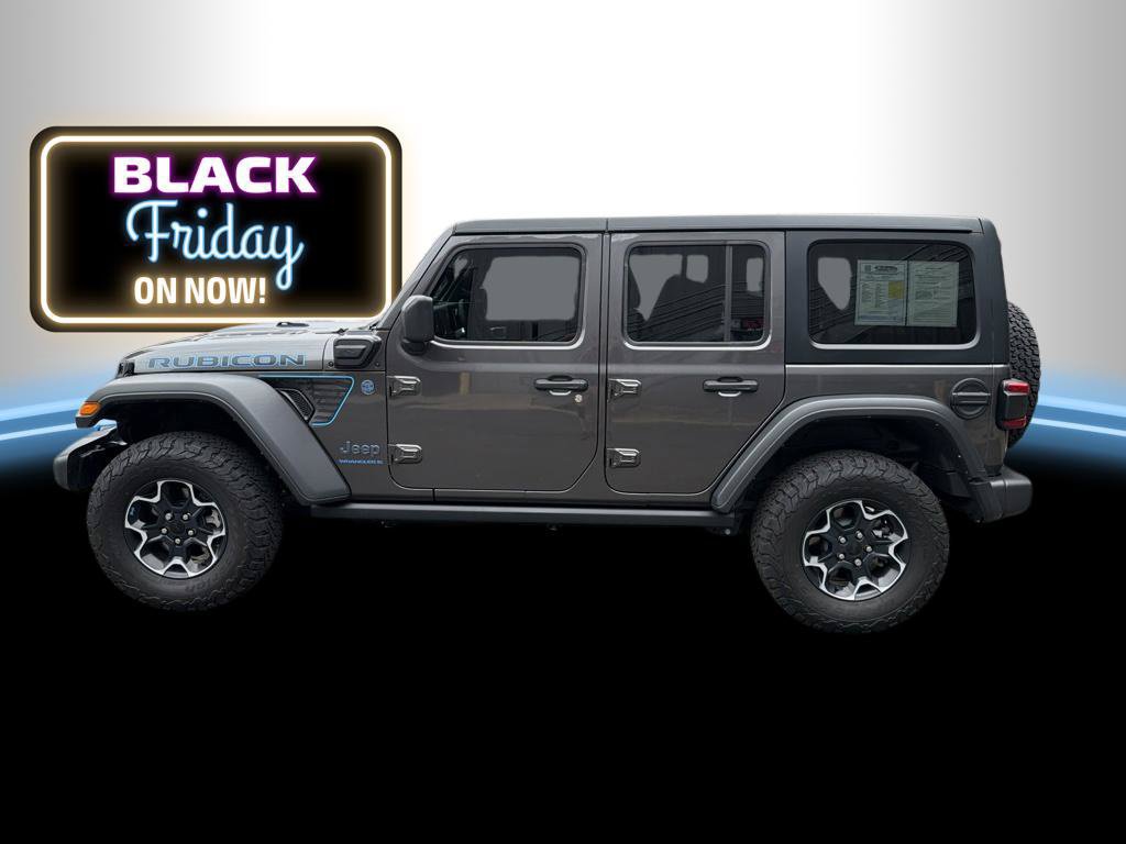 Certified 2023 Jeep Wrangler Unlimited Rubicon 4xe w/ Dual Top Group AWD/4WD image 8