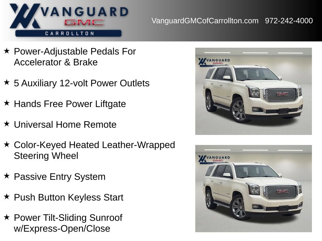 Used 2015 GMC Yukon Denali w/ Open Road Package RWD image 10