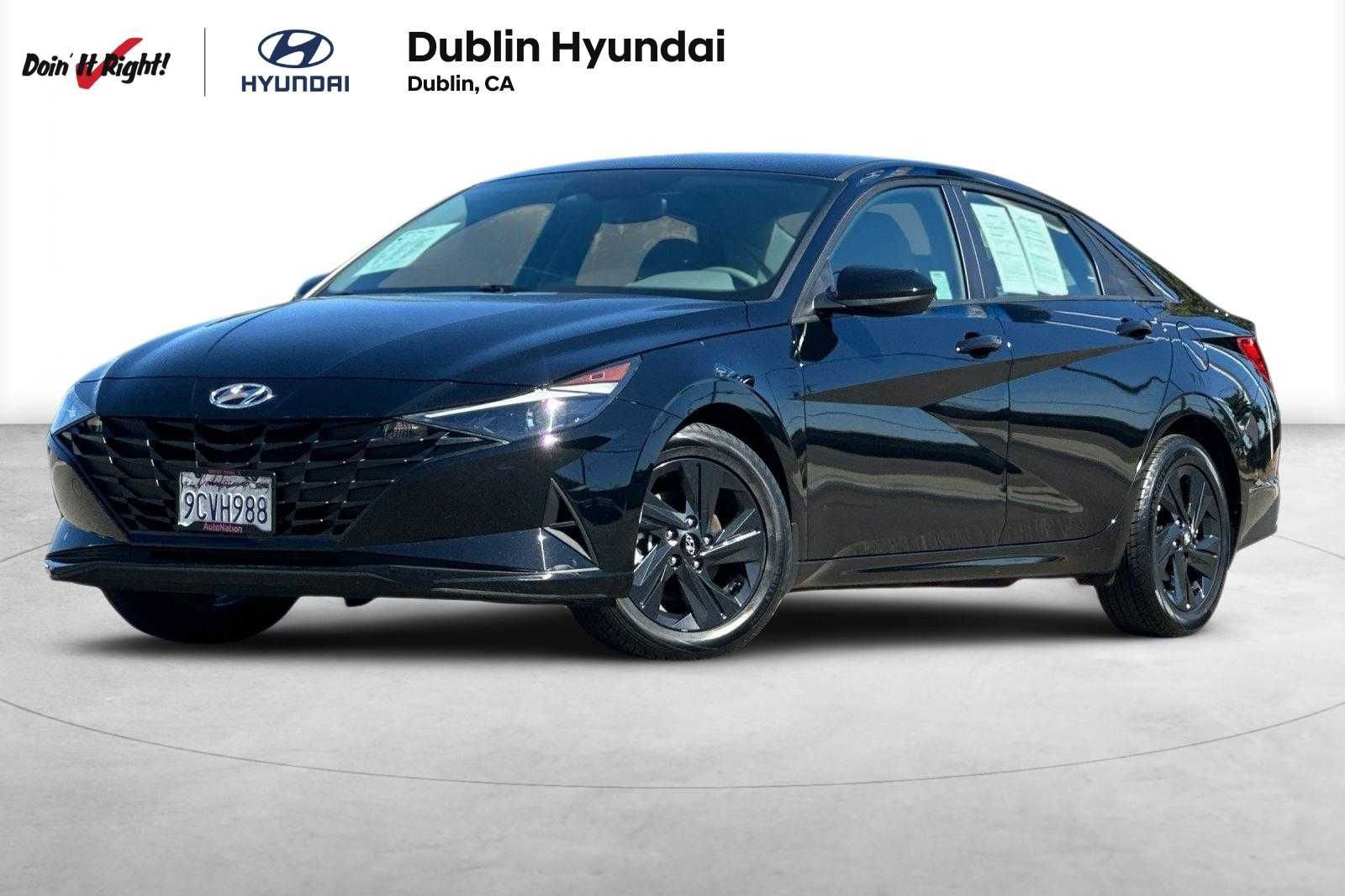 Certified 2023 Hyundai Elantra SEL