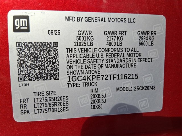 New 2026 Chevrolet Silverado 2500 LTZ w/ LTZ Plus Package image 18