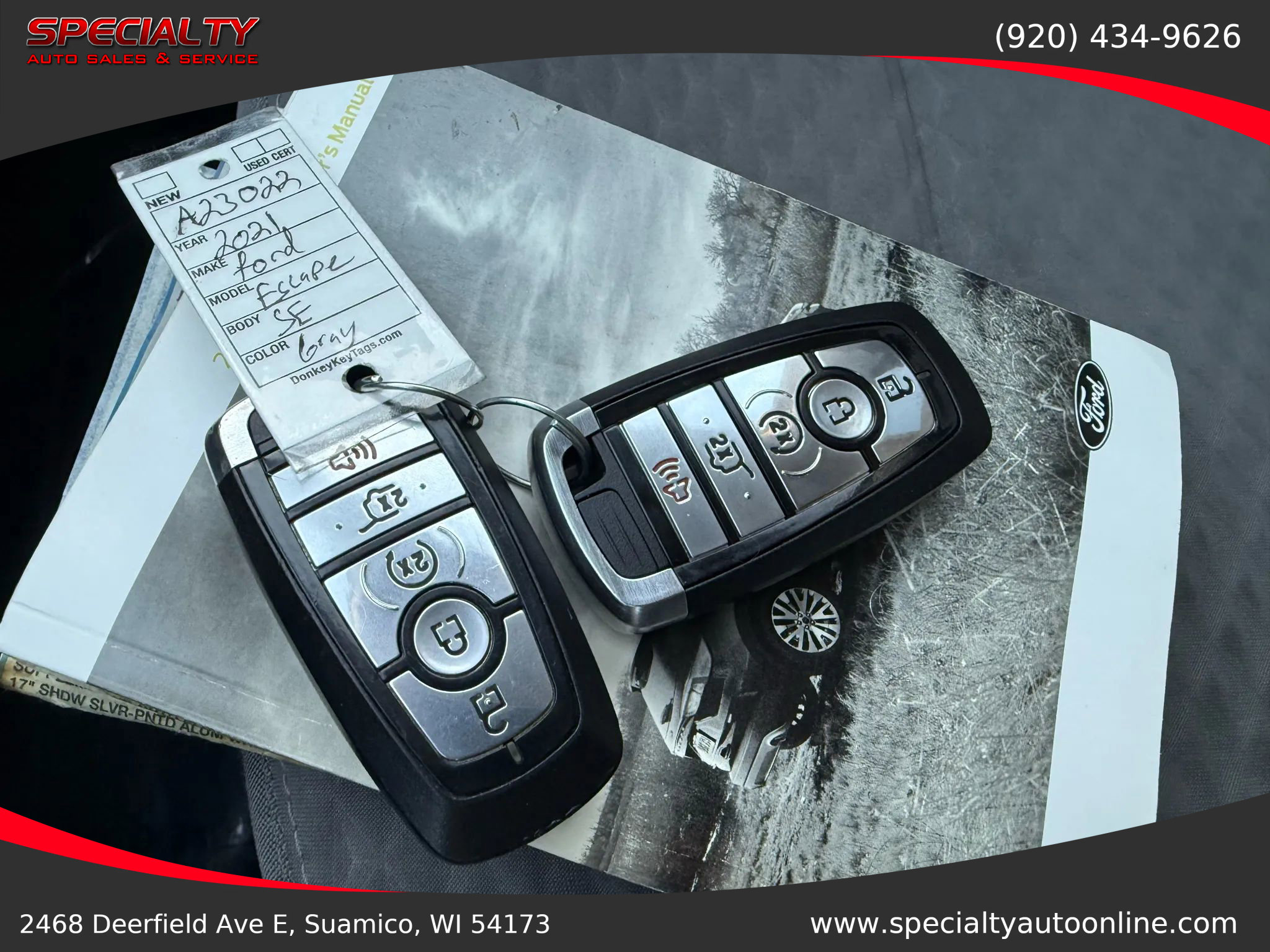 Used 2021 Ford Escape SE w/ Convenience Package image 34