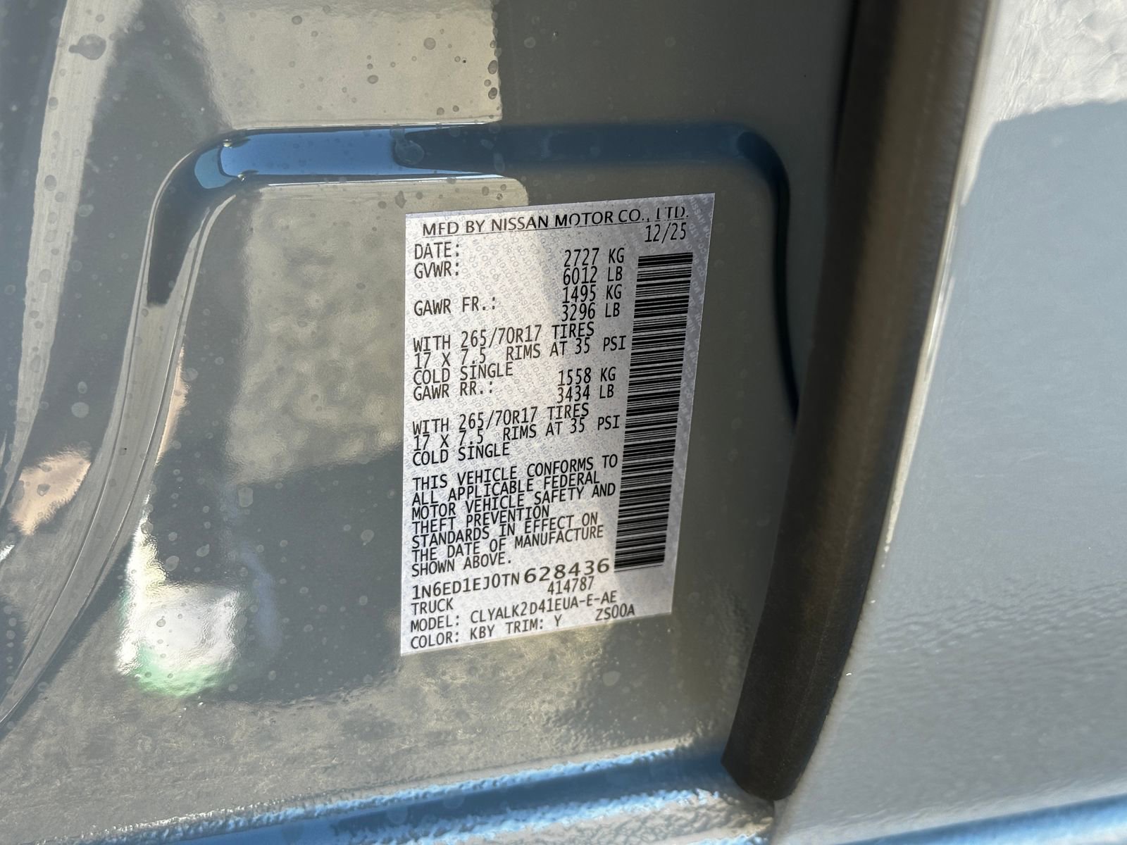 New 2026 Nissan Frontier Pro-X w/ Pro Premium Package image 34