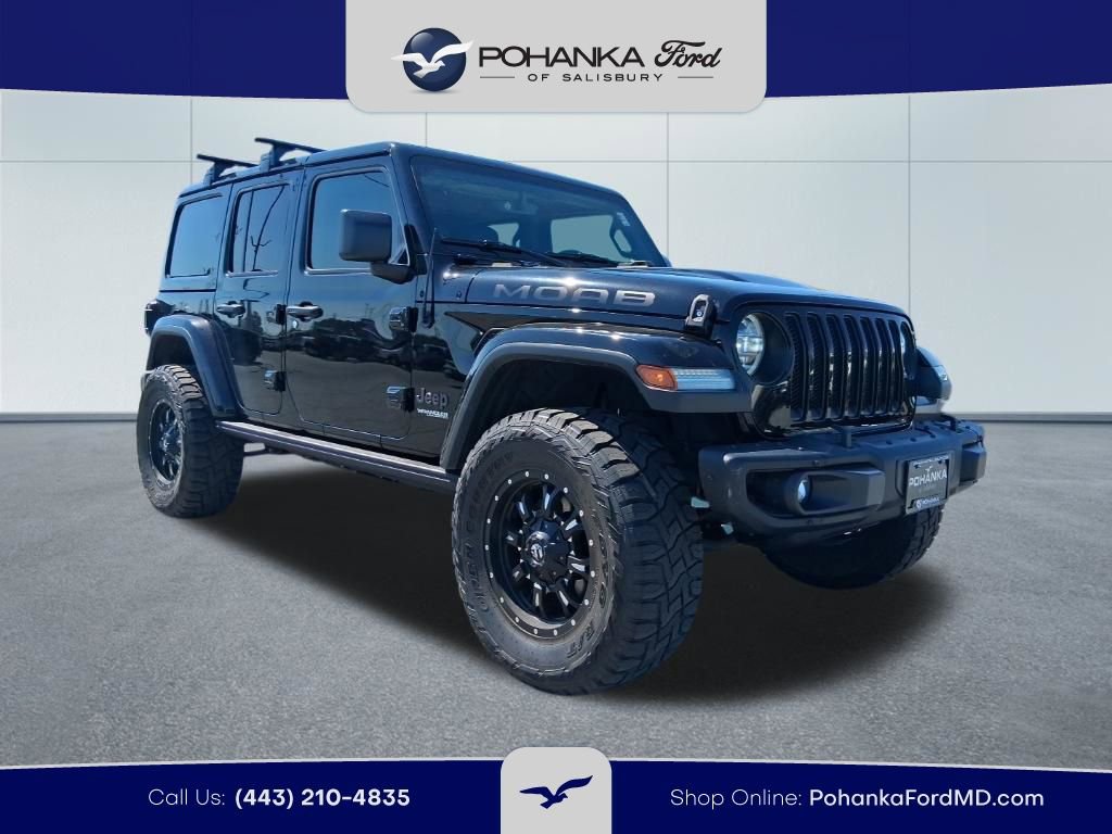 Used 2019 Jeep Wrangler Unlimited Sahara w/ Quick Order Package 24M Moab image 3