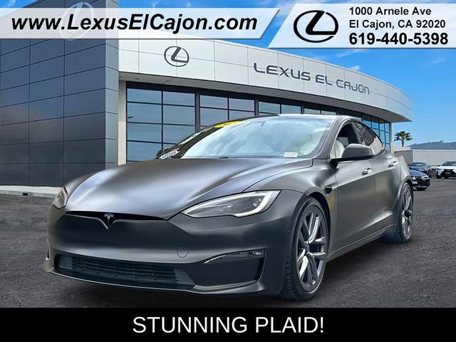 Used 2022 Tesla Model S Plaid AWD/4WD image 1