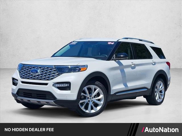 Certified 2024 Ford Explorer Platinum w/ Technology Package AWD/4WD image 1