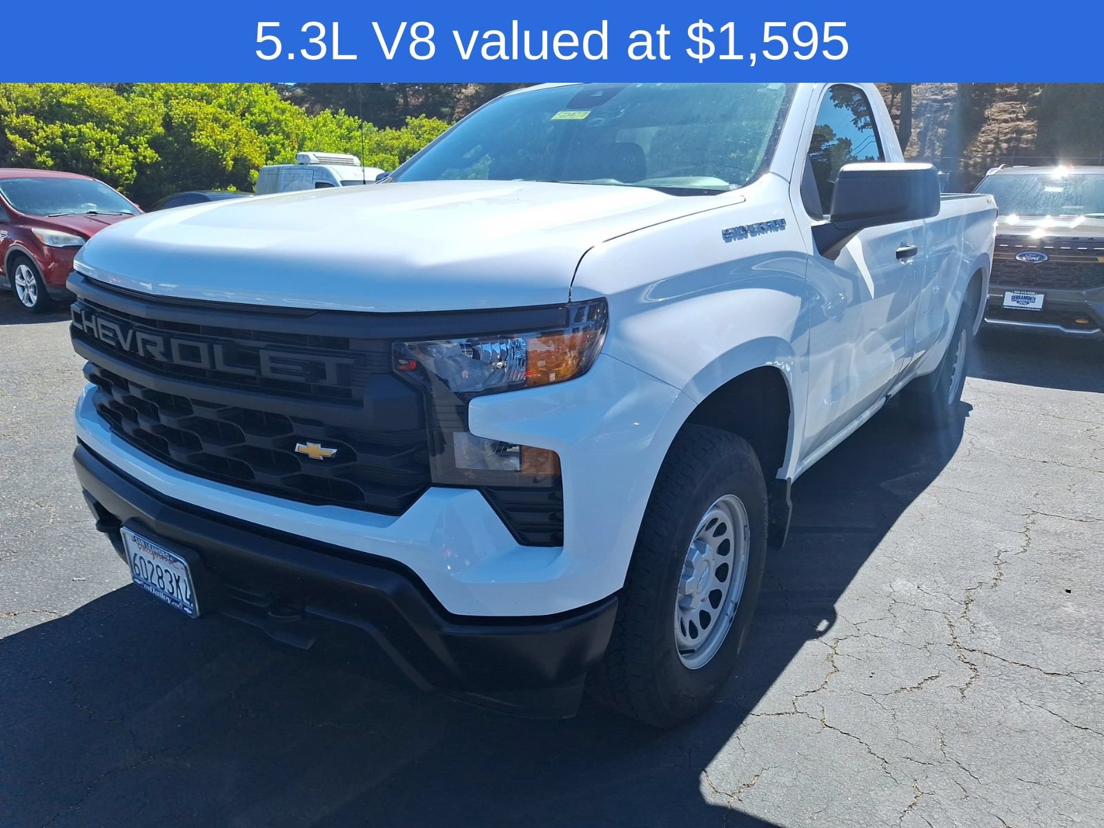 Used 2025 Chevrolet Silverado 1500 W/T w/ Trailering Package AWD/4WD image 3