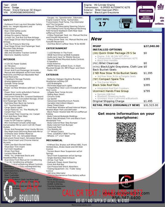 Used 2019 Dodge Grand Caravan SE w/ UConnect Hands-Free Group image 9