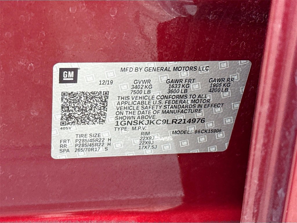 Used 2020 Chevrolet Suburban Premier image 37