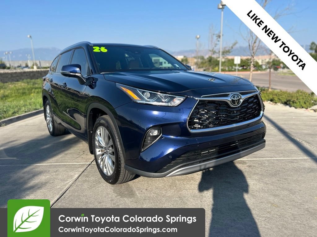 Used 2026 Toyota Highlander Platinum