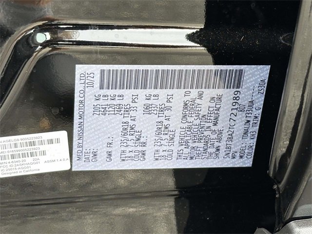 New 2026 Nissan Rogue SV image 24