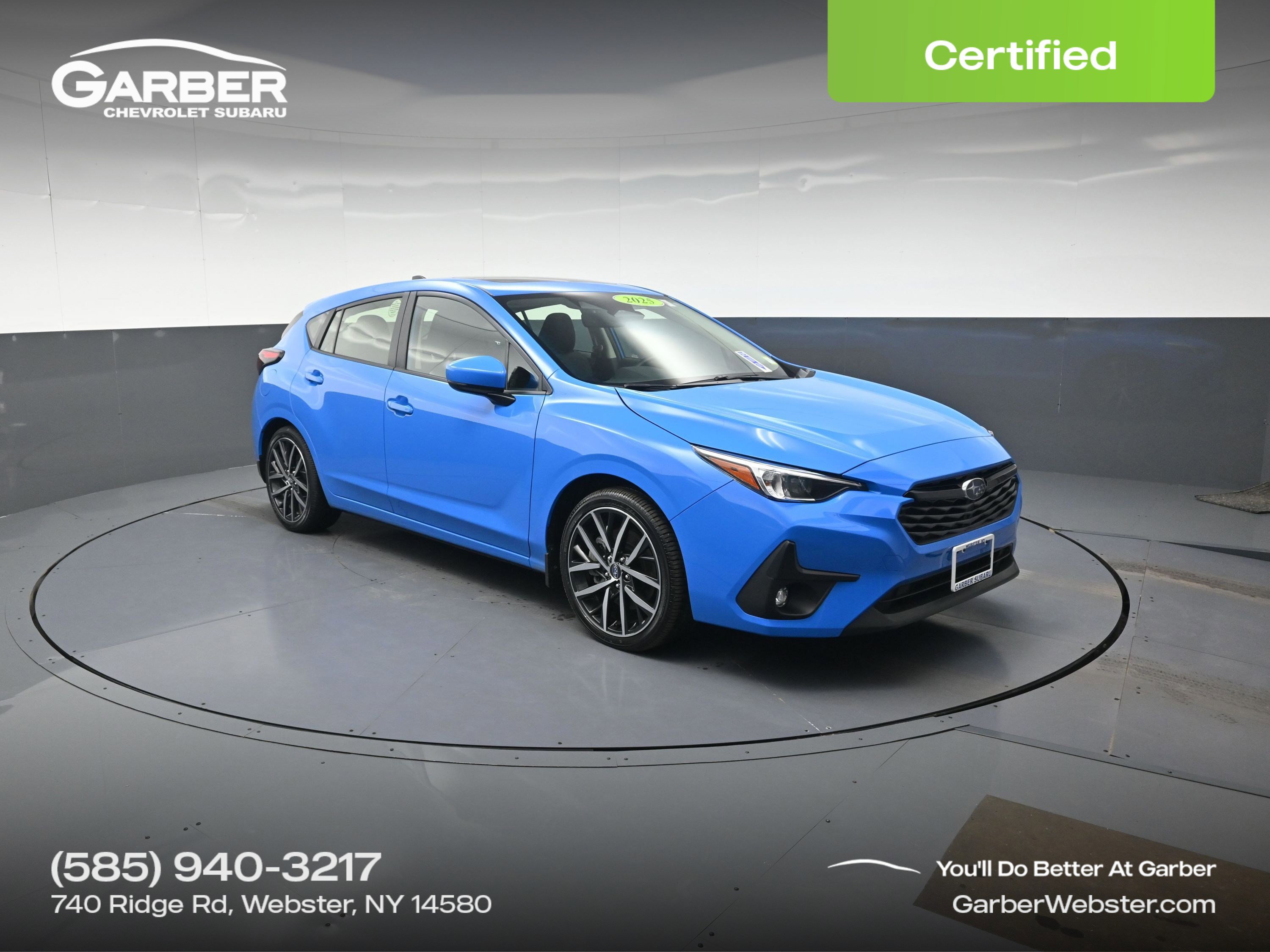 Certified 2025 Subaru Impreza 2.0i Sport AWD/4WD image 1