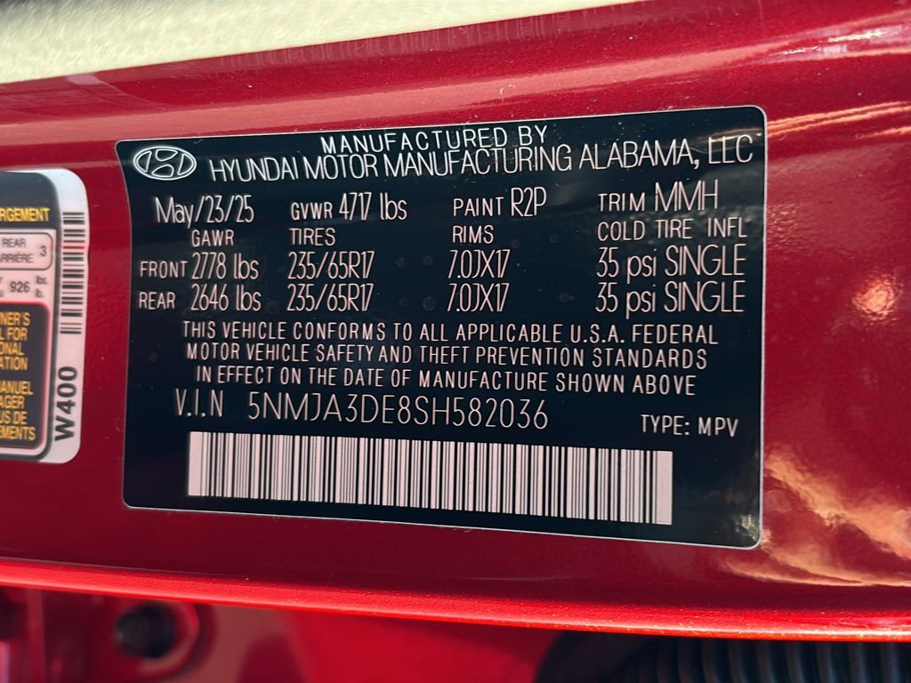 Certified 2025 Hyundai Tucson SE FWD image 43