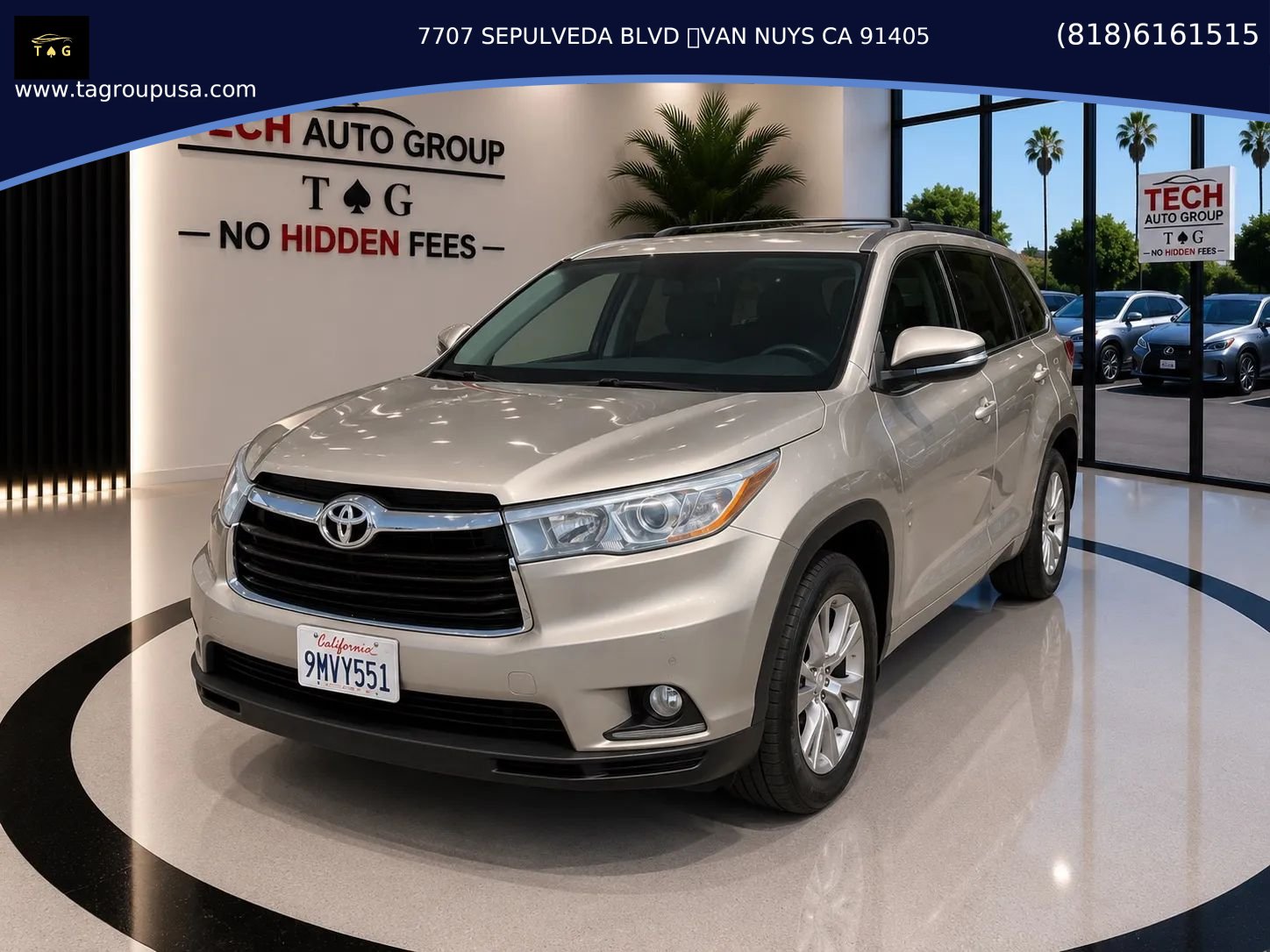 Used 2015 Toyota Highlander XLE FWD image 1
