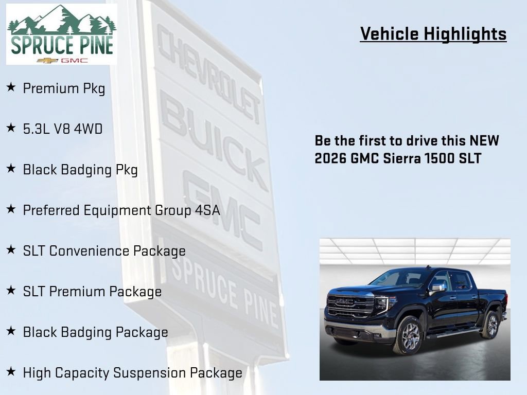 New 2026 GMC Sierra 1500 SLT w/ SLT Premium Package image 5