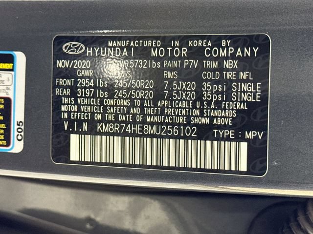 Used 2021 Hyundai Palisade Calligraphy FWD image 55