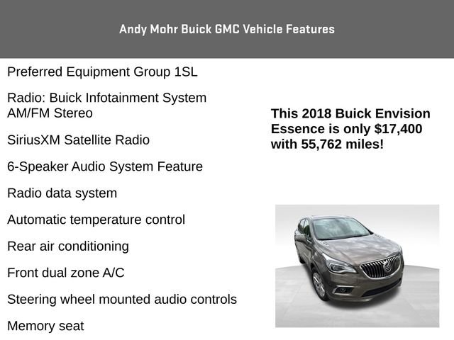 Used 2018 Buick Envision Essence FWD image 8