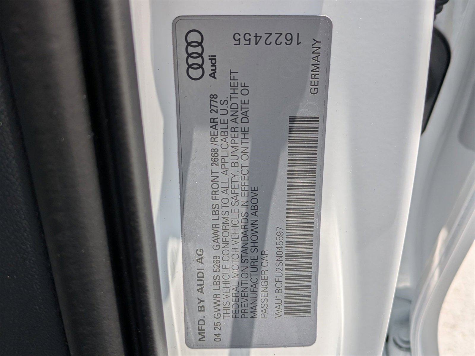 New 2025 Audi A5 2.0T Premium image 17