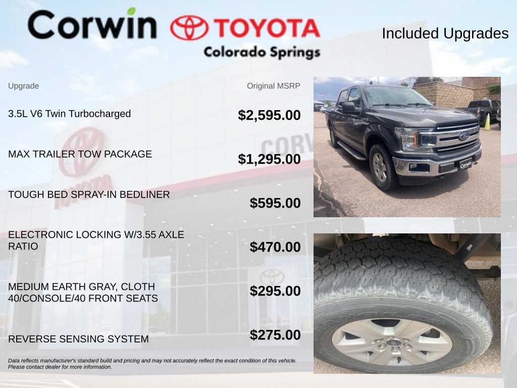 Used 2019 Ford F150 XLT w/ Max Trailer Tow Package AWD/4WD image 8